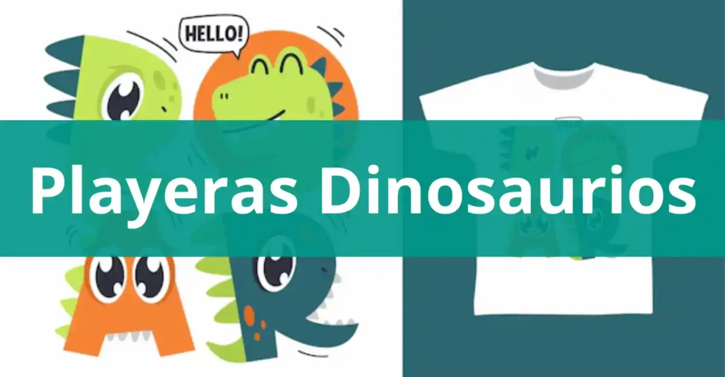 playeras personalizadas dinosaurios en guatemala